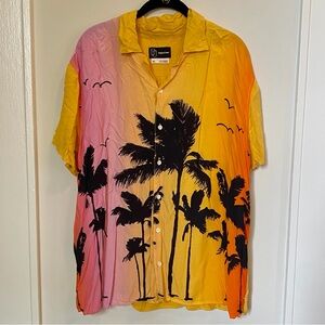 Tropical Sunset Men's Shirt